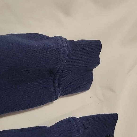 Hurley Full Zip Hoodie Eagle Graphic Spell Out Sweatshirt comfort oversized S - Picture 4 of 6